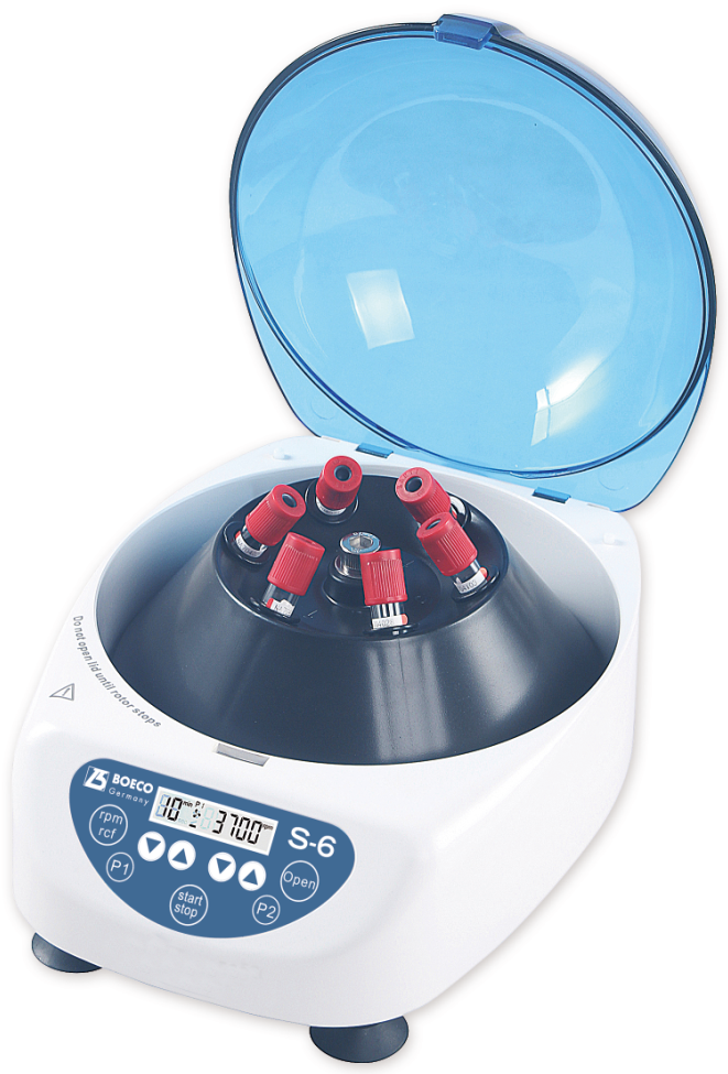 Centrífuga de Mesa para 6 Tubos Boeco S-6