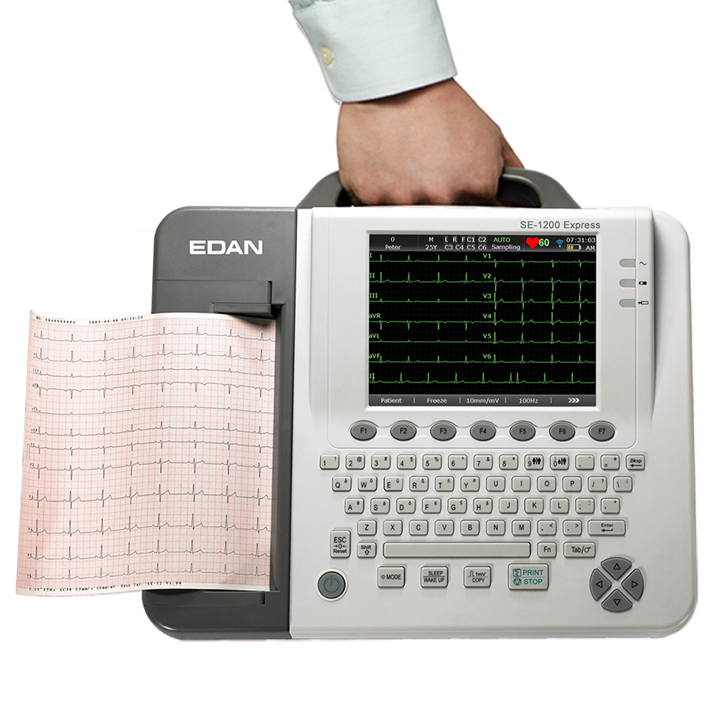 Electrocardiógrafo de 12 Canales Edan SE 1200 Express
